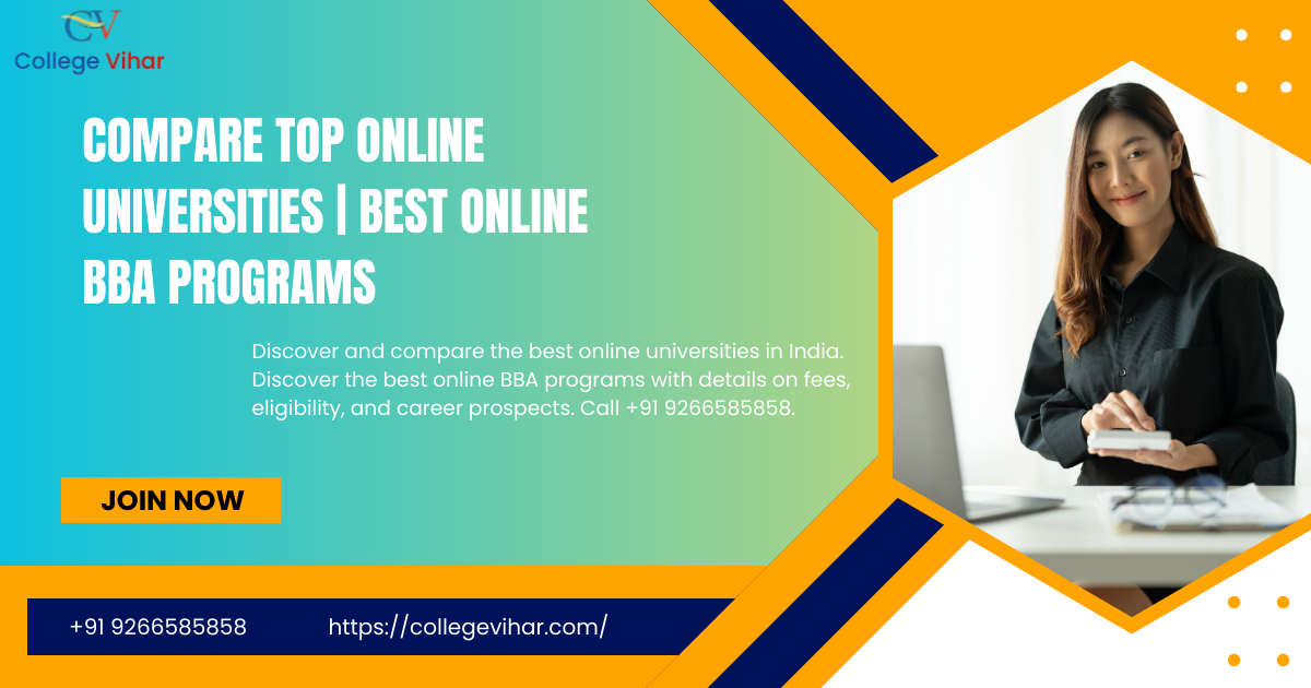 Compare Top Online Universities | Best Online BBA Programs